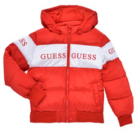 Odjeća Djevojčica Pernate jakne Guess K2BL00-WB240-G6Y5 Crvena