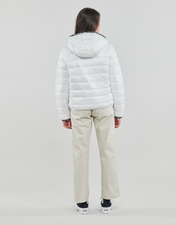 Tommy Jeans TJW QUILTED TAPE HOODED JACKET Bijela