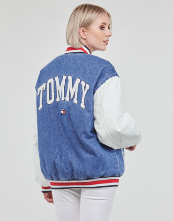 Odjeća Žene
 Kratke jakne Tommy Jeans DENIM LETTERMAN JACKET DF7018 Multicolour