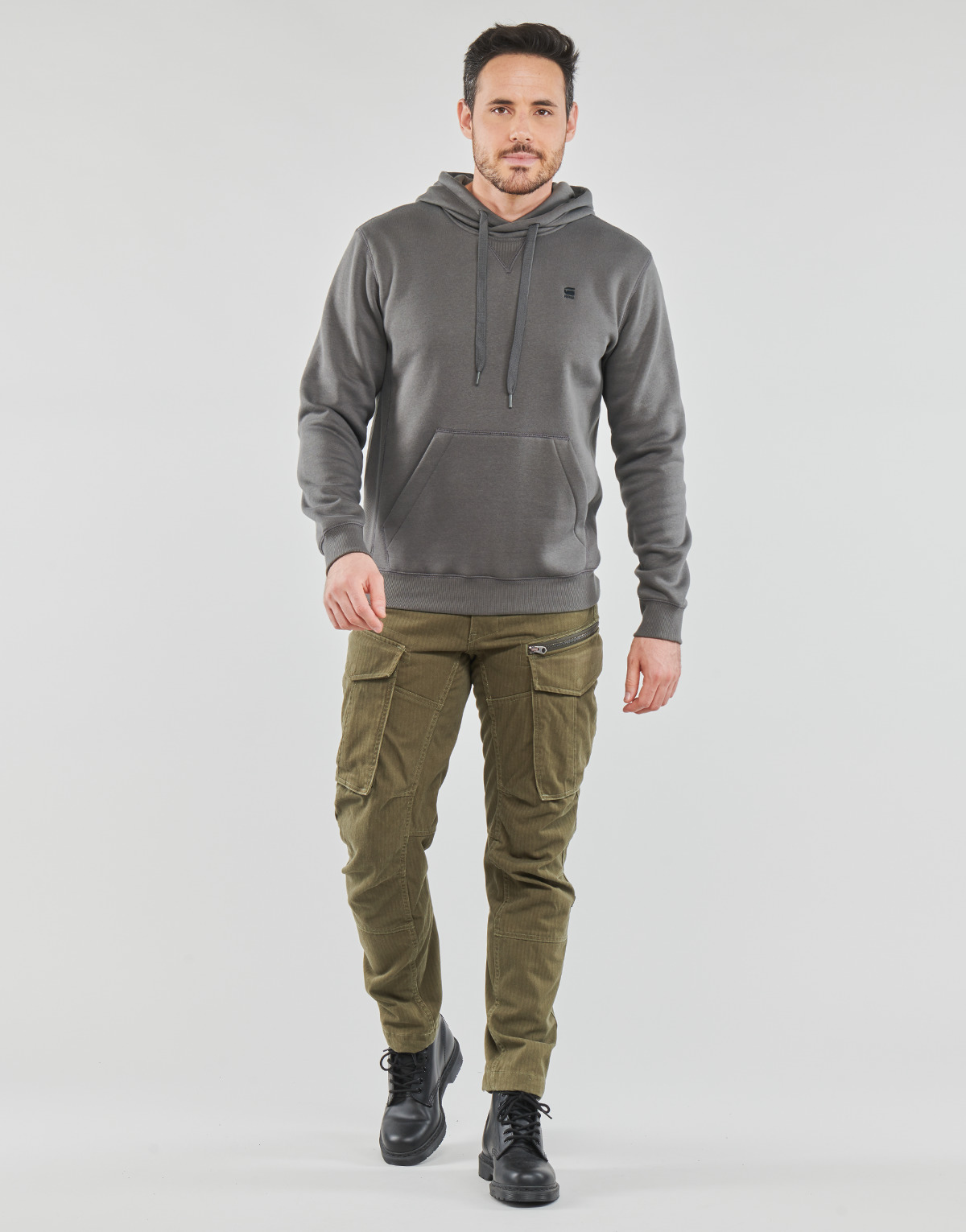 Odjeća Muškarci
 Cargo hlače G-Star Raw Rovic zip 3d regular tapered Shadow / Maslinasta boja