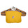 Odjeća Djeca Vjetrovke K-Way LE VRAI 3.0 PETIT CLAUDE žuta