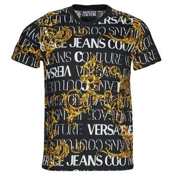 Odjeća Muškarci
 Majice kratkih rukava Versace Jeans Couture 73GAH6S0-G89 Crna / Bijela / žuta