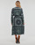 Odjeća Žene
 Duge haljine Tommy Hilfiger BANDANA VIS MIDI SHIRT DRESS LS Plava