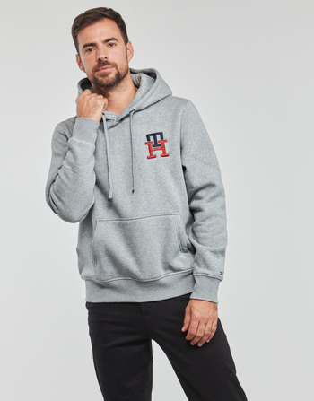 Odjeća Muškarci
 Sportske majice Tommy Hilfiger ESSENTIAL MONOGRAM HOODY Siva / Raznobojno tkanje