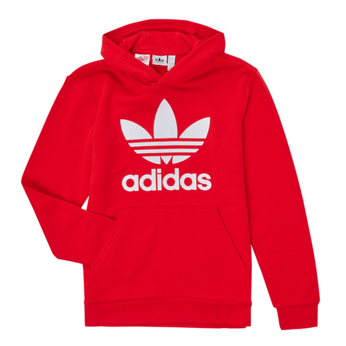 Odjeća Djeca Sportske majice adidas Originals TREFOIL HOODIE Crvena