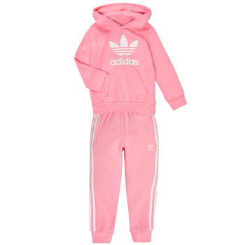 Odjeća Djevojčica Dvodijelne trenirke adidas Originals HOODIE SET Ružičasta