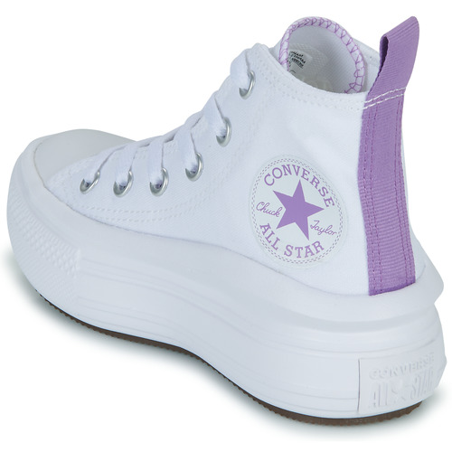 Converse Chuck Taylor All Star Move Platform Foundation Hi Bijela / Ljubičasta