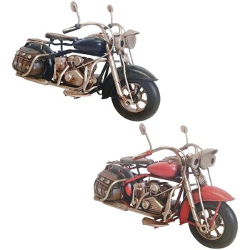 Dom Dekorativni predmeti  Signes Grimalt Moto Choper Vintage 2 Jedinice Plava