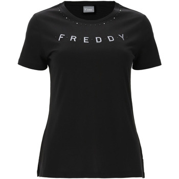 Odjeća Žene
 Majice / Polo majice Freddy S2WALT2 Crna