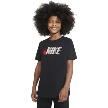 Odjeća Dječak
 Majice kratkih rukava Nike CAMISETA NEGRA NIO  SPORTSWEAR DC7796 Crna