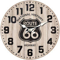 Dom Satovi Signes Grimalt Route Wall Clock 66 Smeđa
