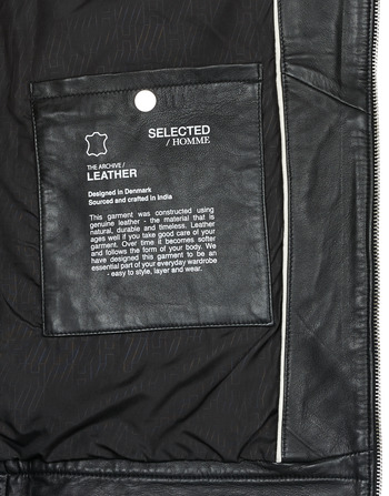 Selected SLHARCHIVE CLASSIC LEATHER Crna