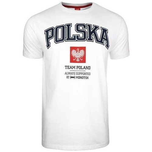 Odjeća Žene
 Majice kratkih rukava Monotox Polska College Bijela