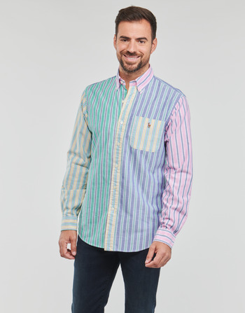 Odjeća Muškarci
 Košulje dugih rukava Polo Ralph Lauren Z224SC31-CUBDPPPKS-LONG SLEEVE-SPORT SHIRT Multicolour