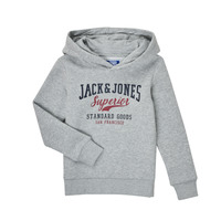 Odjeća Dječak
 Sportske majice Jack & Jones JJELOGO SWEAT HOOD Siva
