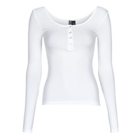 Odjeća Žene
 Majice dugih rukava Pieces PCKITTE LS TOP Bijela
