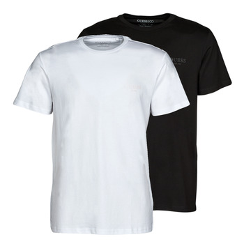 Odjeća Muškarci
 Majice kratkih rukava Guess STILLMAN CN SS X2 Crna / Bijela