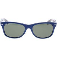 Satovi & nakit Sunčane naočale Ray-ban Occhiali da Sole  New Wayfarer RB2132 646331 Blue