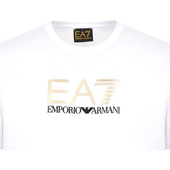 Odjeća Muškarci
 Majice / Polo majice Ea7 Emporio Armani 3LPT24 PJM9Z Bijela