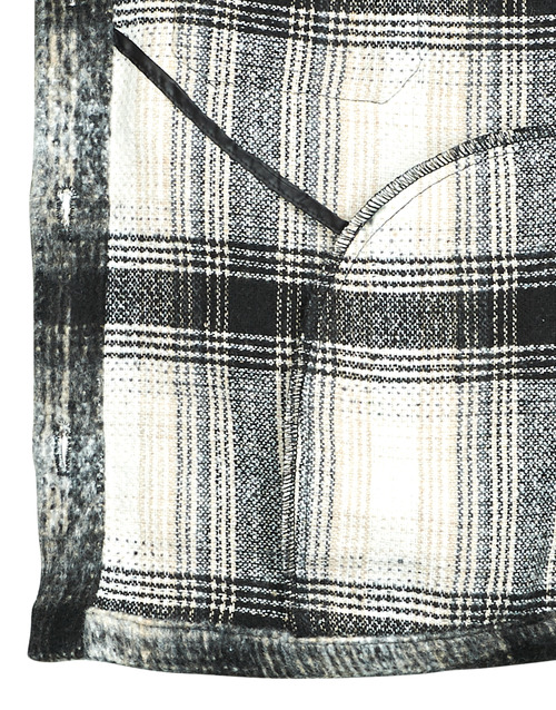 Only ONLLOU SWEAT MIX JACKET CC OTW Crna / Bijela