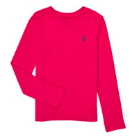 Odjeća Djevojčica Majice dugih rukava Polo Ralph Lauren  Ružičasta