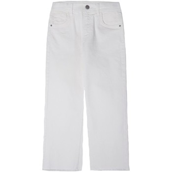 Odjeća Djevojčica Traperice Pepe jeans  Bijela