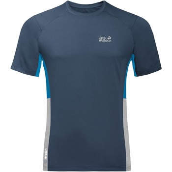 Odjeća Muškarci
 Majice / Polo majice Jack Wolfskin T-shirt  Narrows Blue
