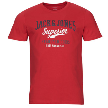 Odjeća Muškarci
 Majice kratkih rukava Jack & Jones JJELOGO TEE SS O-NECK 2 COL Red