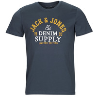 Odjeća Muškarci
 Majice kratkih rukava Jack & Jones JJELOGO TEE SS O-NECK 2 COL Blue