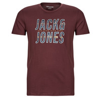 Odjeća Muškarci
 Majice kratkih rukava Jack & Jones JJXILO TEE SS CREW NECK Bordo