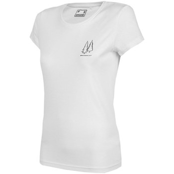 Odjeća Žene
 Majice kratkih rukava 4F H4L22TSD06811S Bijela