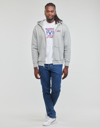 Levi's RELAXED GRAPHIC ZIPUP Siva