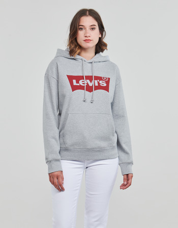 Odjeća Žene
 Sportske majice Levi's GRAPHIC STANDARD HOODIE Siva