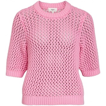 Odjeća Žene
 Puloveri Object Ronaska Knit - Begonia Pink Ružičasta