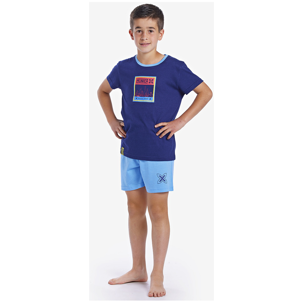 Odjeća Dječak
 Pidžame i spavaćice Munich CH1450 Plava