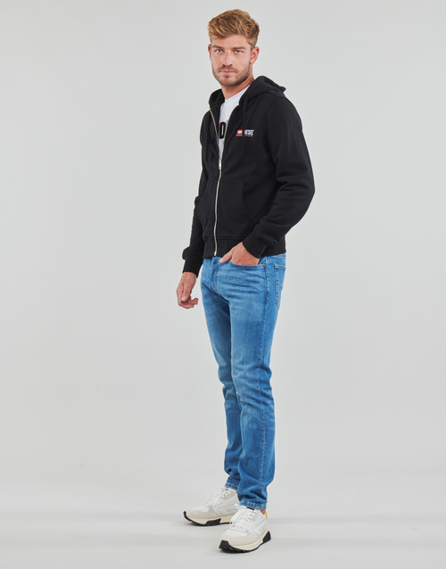 Diesel S-GINN-HOOD-ZIP-DIV Crna