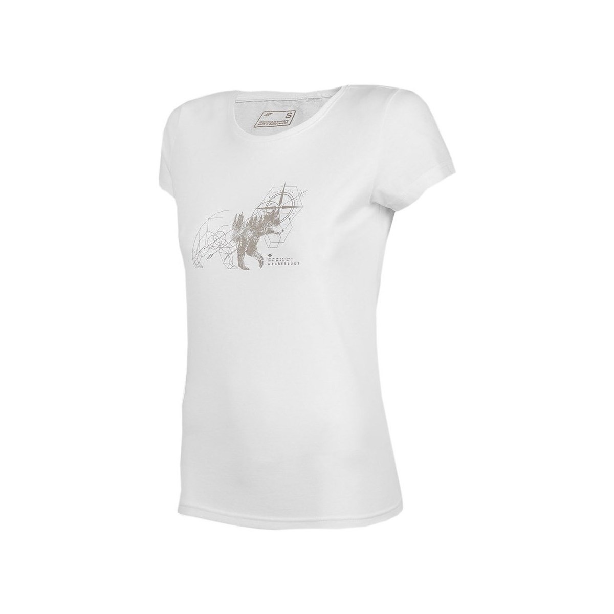 Odjeća Žene
 Majice kratkih rukava 4F TSD067 Bijela