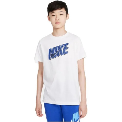 Odjeća Dječak
 Majice kratkih rukava Nike CAMISETA BLANCA NIO  SPORTSWEAR DO1825 Bijela