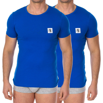 Odjeća Muškarci
 Majice kratkih rukava Bikkembergs BKK1UTS07BI-BLUE Plava