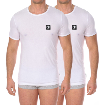 Odjeća Muškarci
 Majice kratkih rukava Bikkembergs BKK1UTS07BI-WHITE Bijela