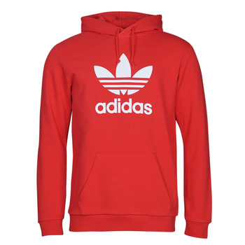 Odjeća Muškarci
 Sportske majice adidas Originals TREFOIL HOODY Crvena / Vif