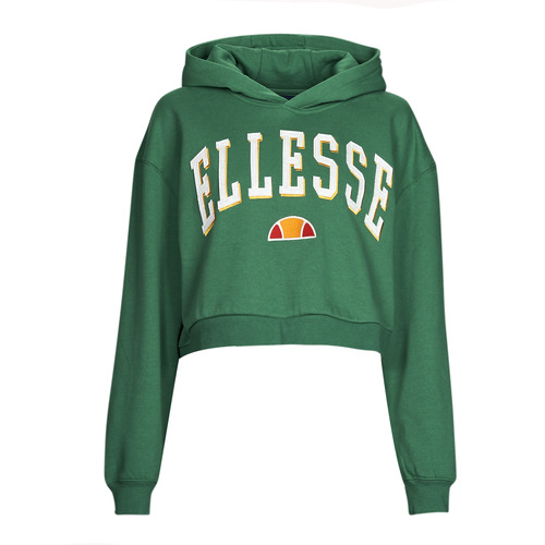 Odjeća Žene
 Sportske majice Ellesse RAMO CROP HOODY Zelena