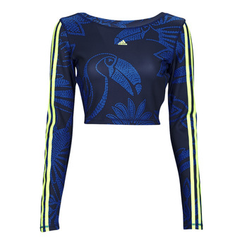Odjeća Žene
 Sportske majice adidas Performance FARM CROP LS Plava