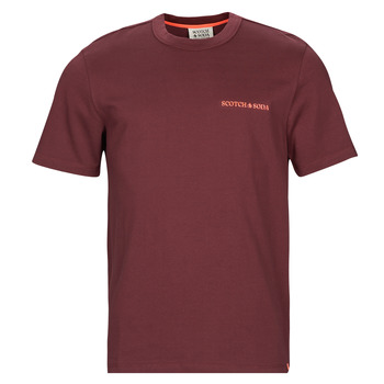 Odjeća Muškarci
 Majice kratkih rukava Scotch & Soda T-Shirt Logo Unisexe En Jersey De Coton Biologique Bordo
