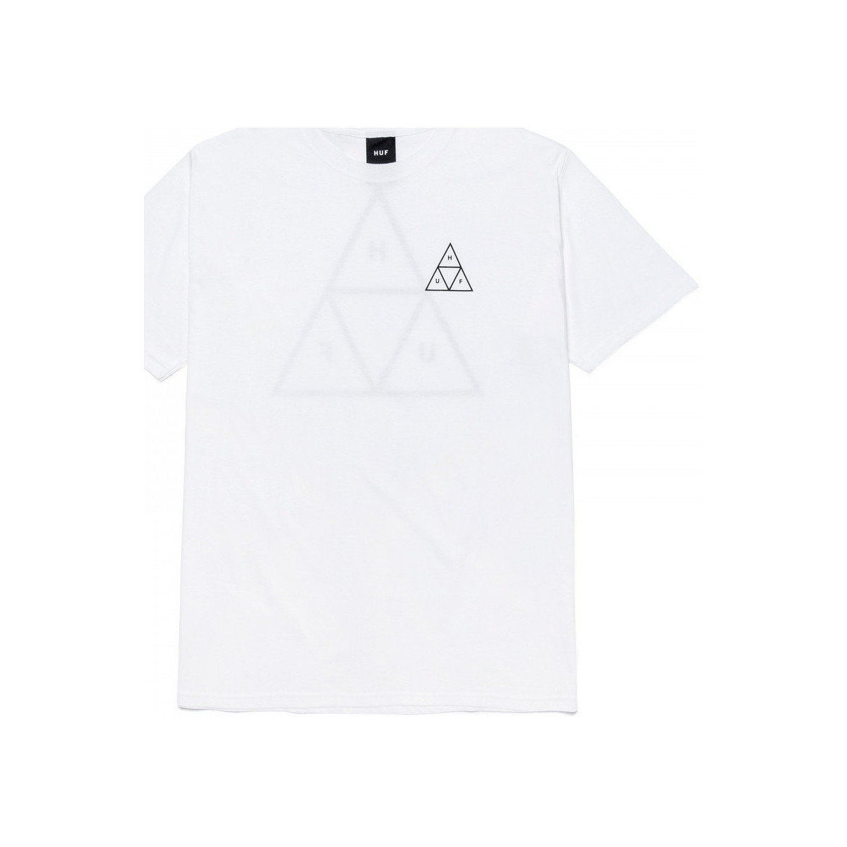 Odjeća Muškarci
 Majice / Polo majice Huf T-shirt essentials tt ss Bijela
