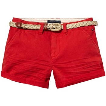 Odjeća Djevojčica Bermude i kratke hlače Tommy Hilfiger  Crvena