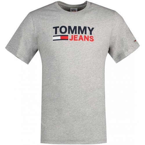 Odjeća Muškarci
 Majice kratkih rukava Tommy Jeans DM0DM15379 Siva