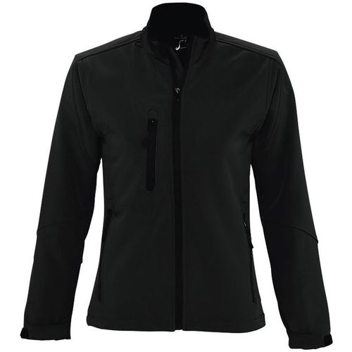 Sols ROXY - Chaqueta Softshell de Mujer con Cremallera Crna