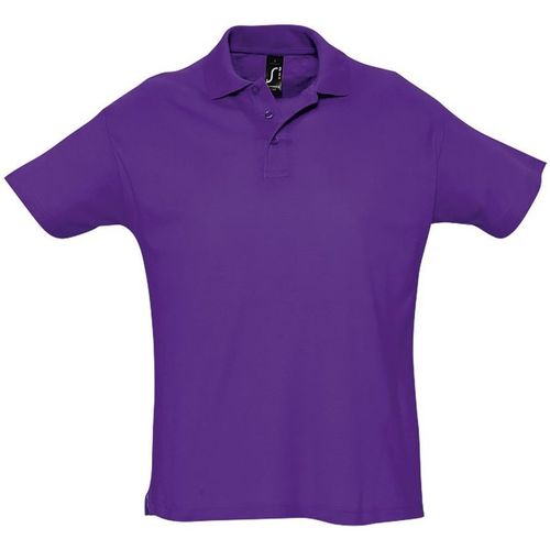 Sols SUMMER II - POLO HOMBRE MANGA CORTA Ljubičasta