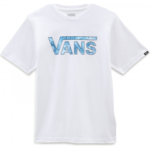 Odjeća Dječak
 Majice / Polo majice Vans classic logo Bijela